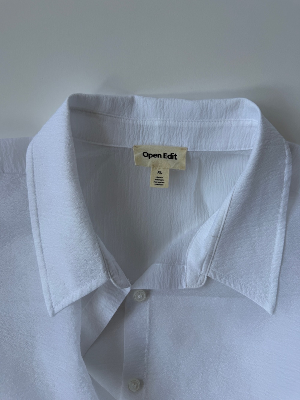 Open Edit Sheer Button-Up Shirt - Picture 4 of 8